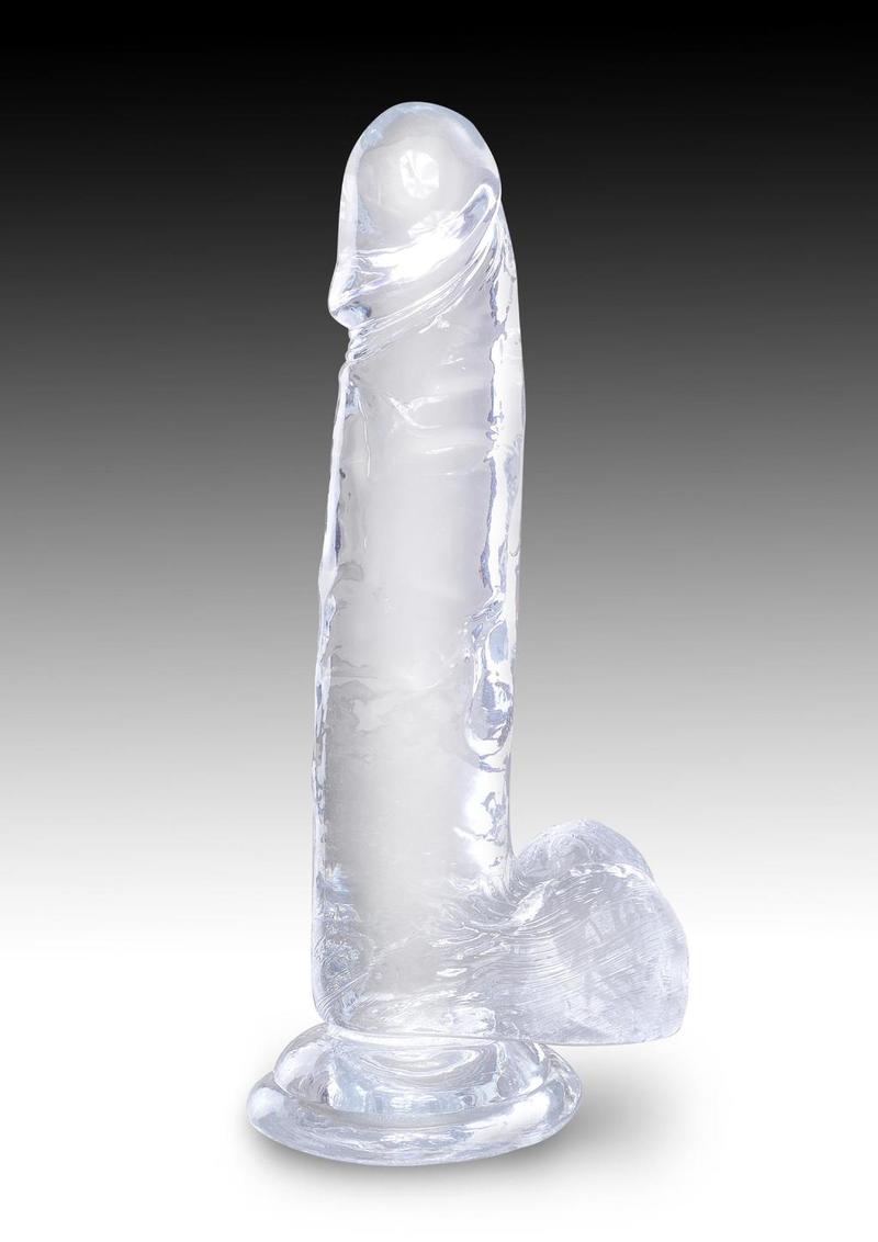 King Cock Realistic Dildo With Balls