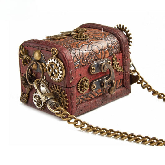 Clockwork Curio Box Bag