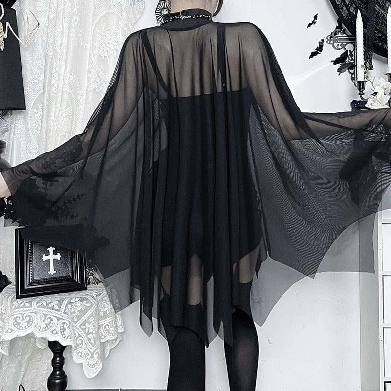 Nocturne Batwing Cloak Bodysuit detail view 3