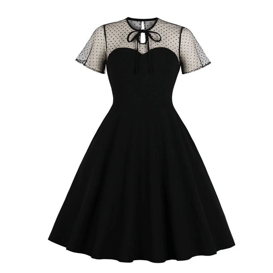 Midnight Darling Swing Dress