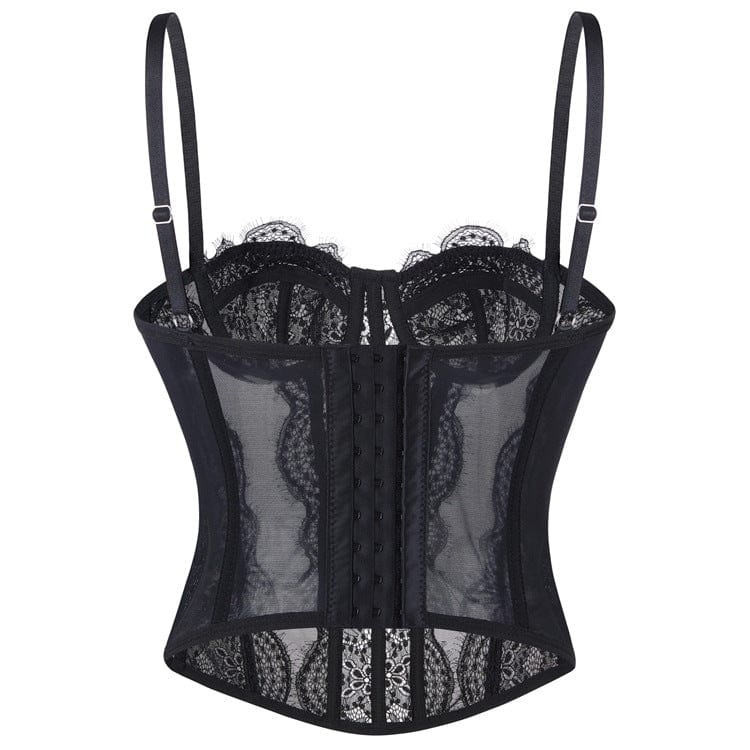 Shadow Garden Lace Bustier detail view 8