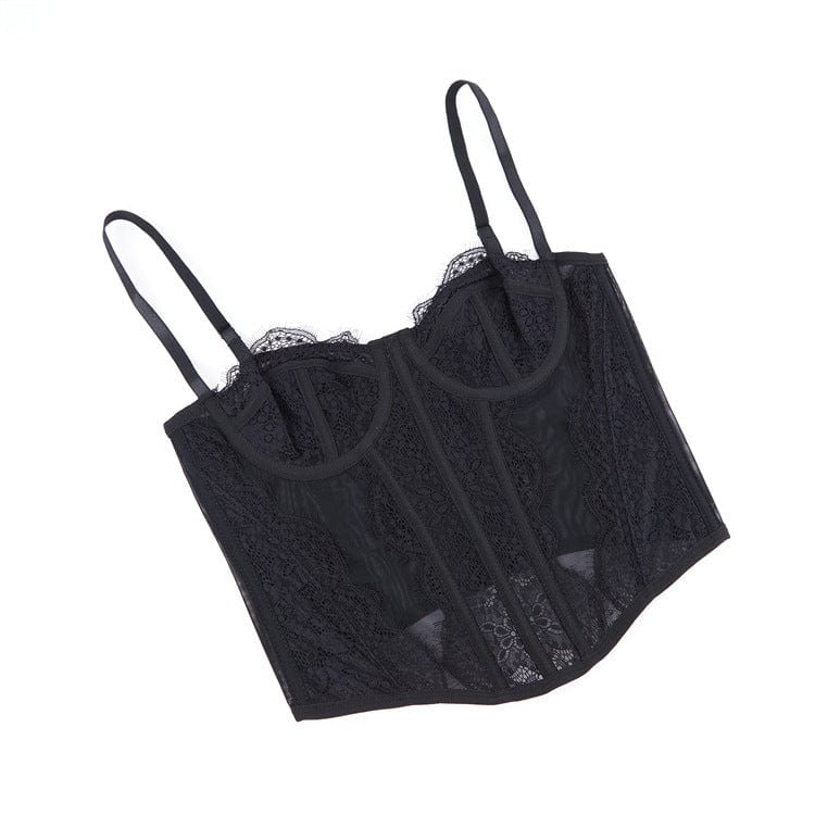 Shadow Garden Lace Bustier detail view 9