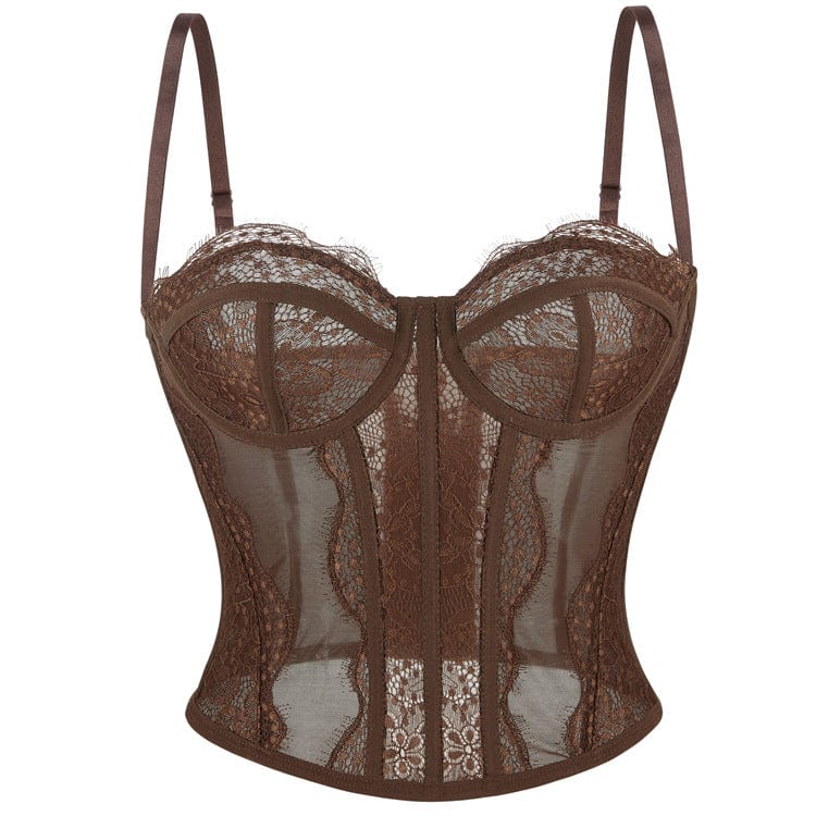 Shadow Garden Lace Bustier detail view 4