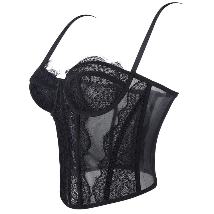 Shadow Garden Lace Bustier detail view 7
