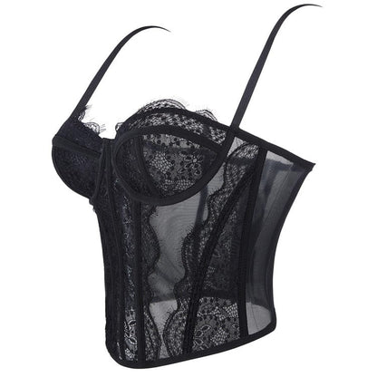 Shadow Garden Lace Bustier detail view 7