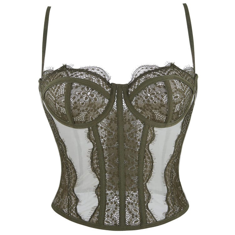 Shadow Garden Lace Bustier detail view 5