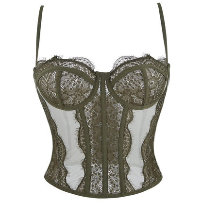 Shadow Garden Lace Bustier detail view 5