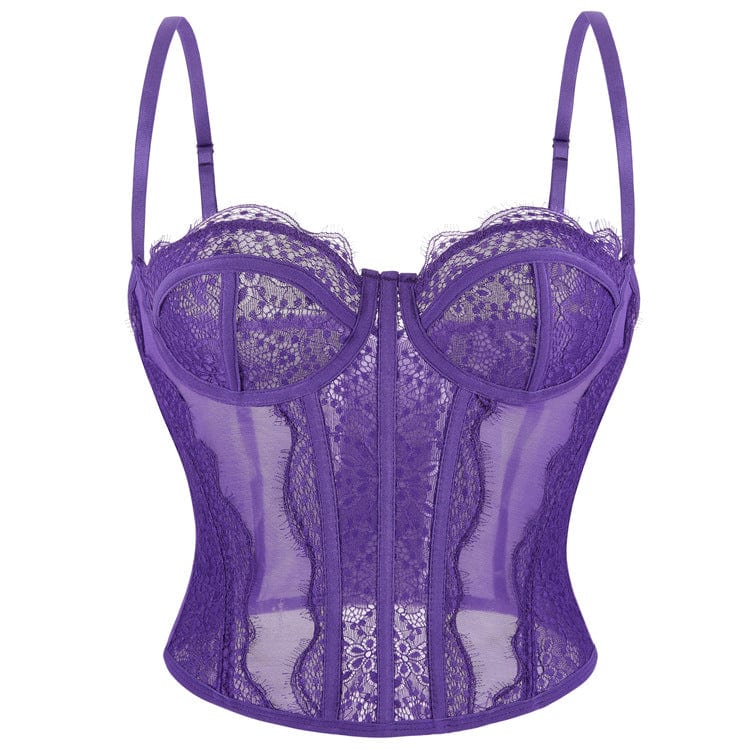 Shadow Garden Lace Bustier detail view 3