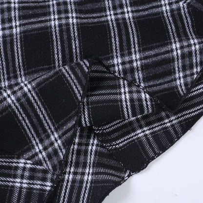 Riot Drape Plaid Skirt