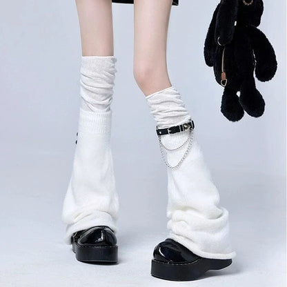 Riot Chain Buckle Leg Warmers