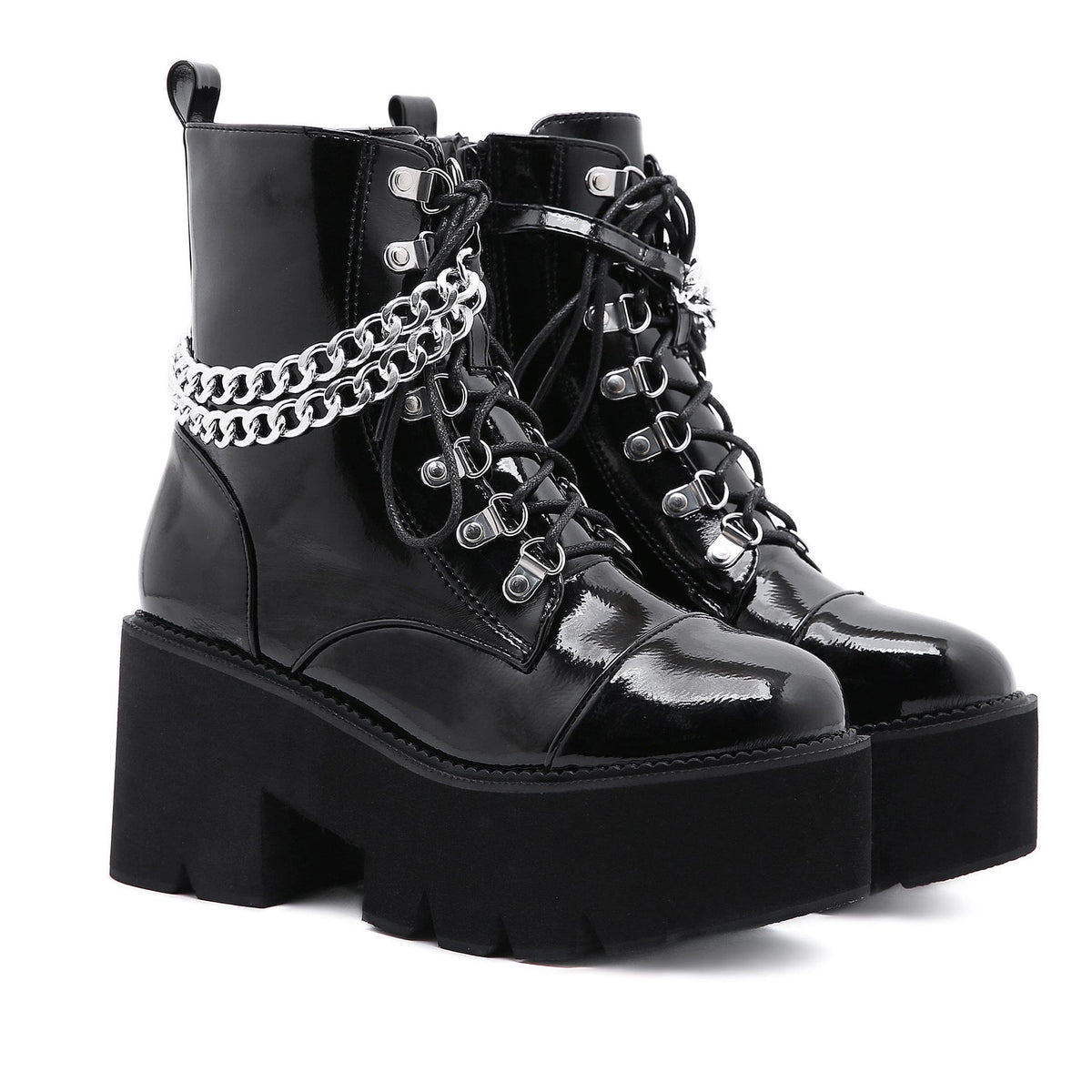 Road to Ruin Chained Motorcycle Boots