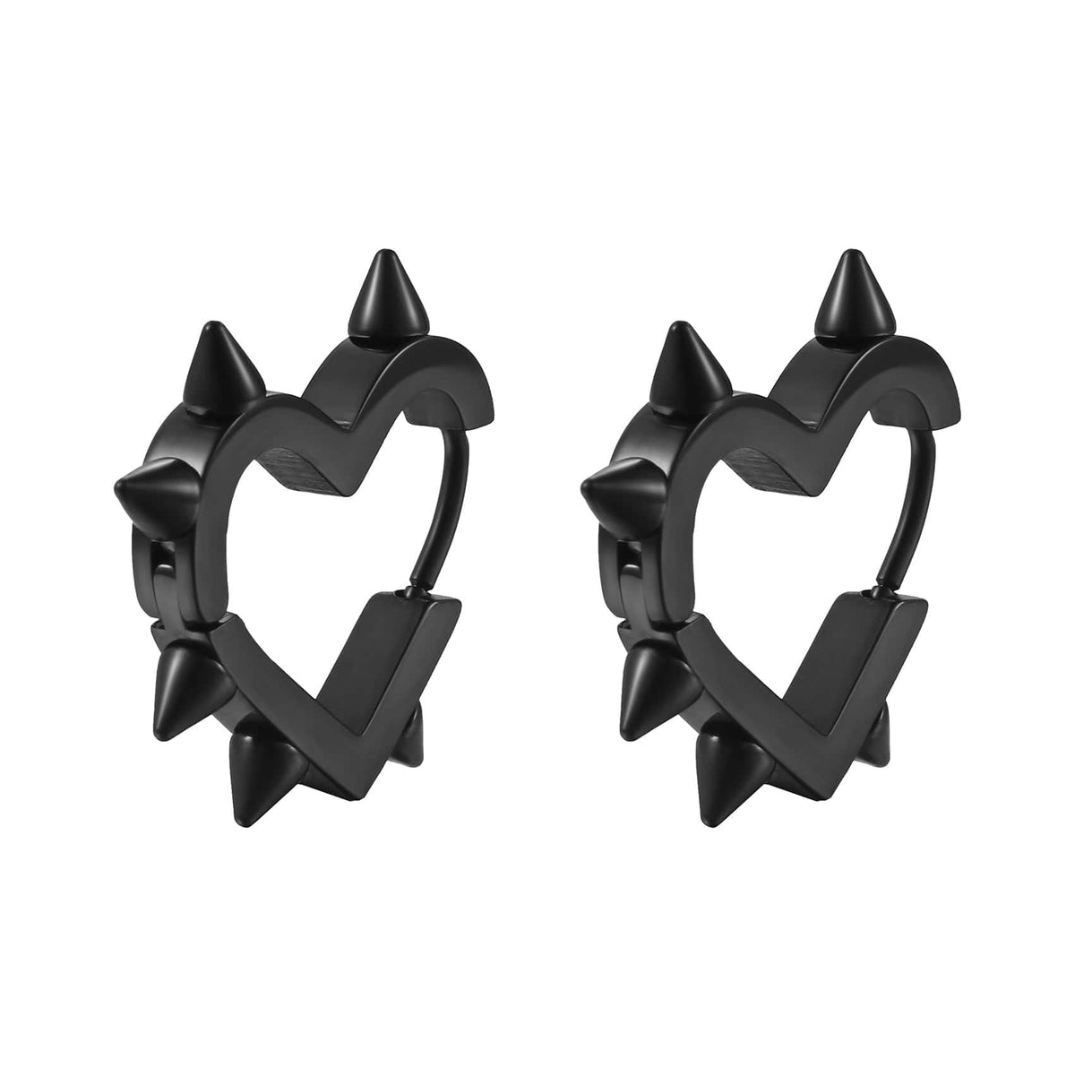 Sweetheart with Spikes Earrings