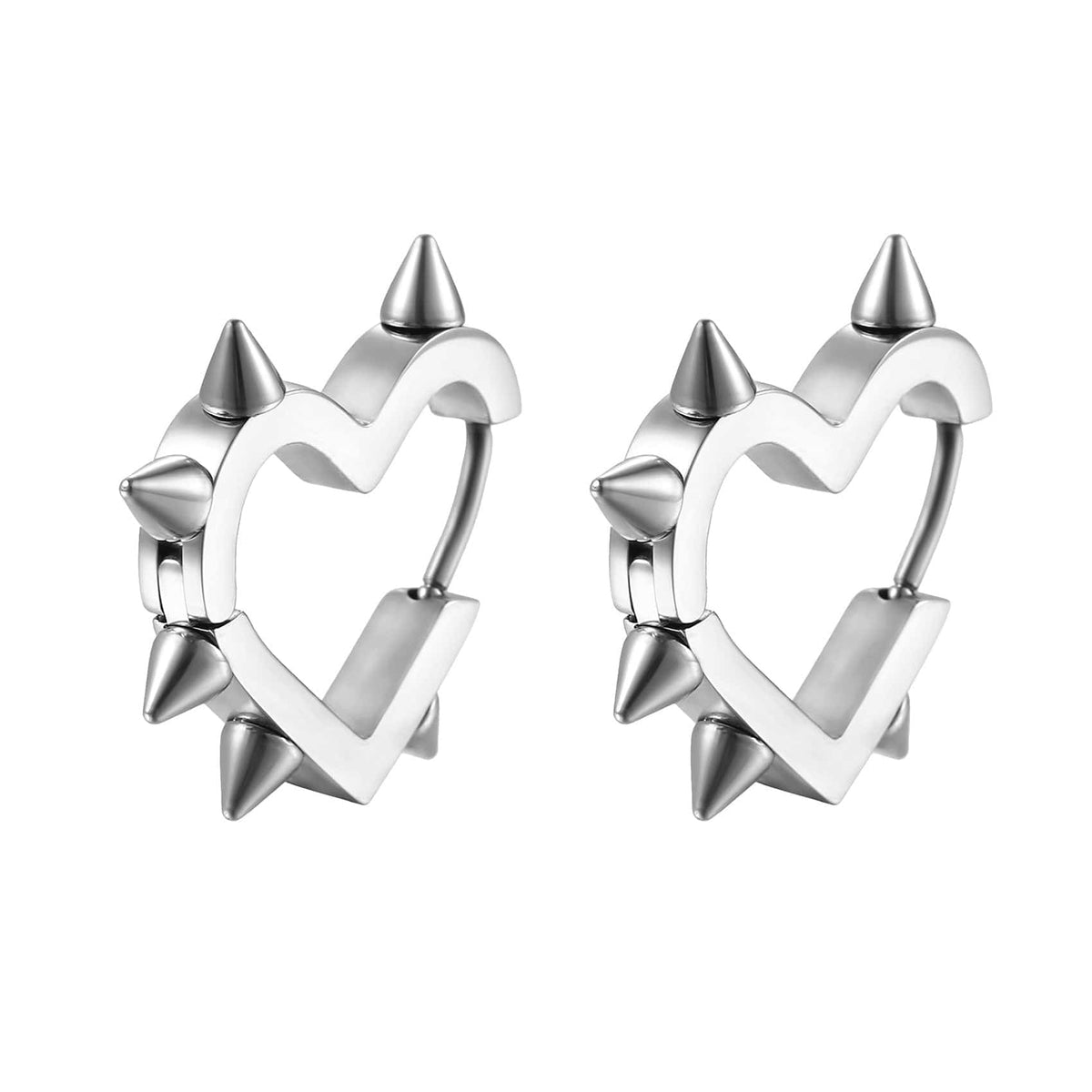 Sweetheart with Spikes Earrings