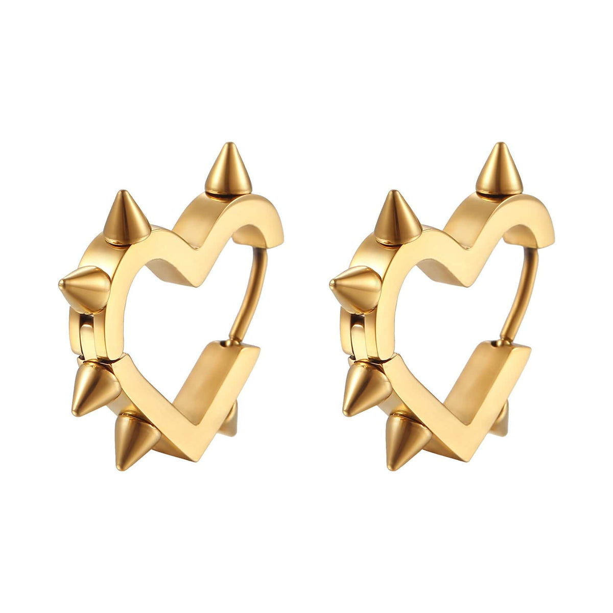 Sweetheart with Spikes Earrings