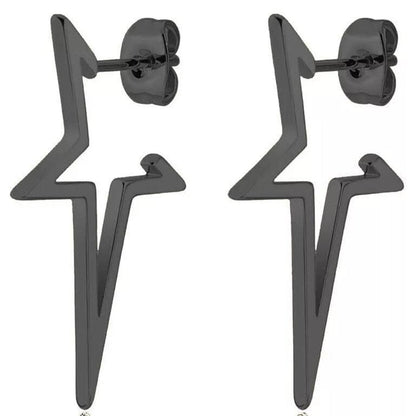 Falling Star Spike Earrings