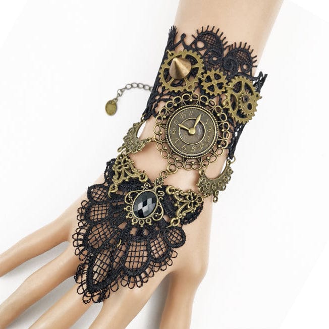 Timekeeper Clockwork Wrist Gloves