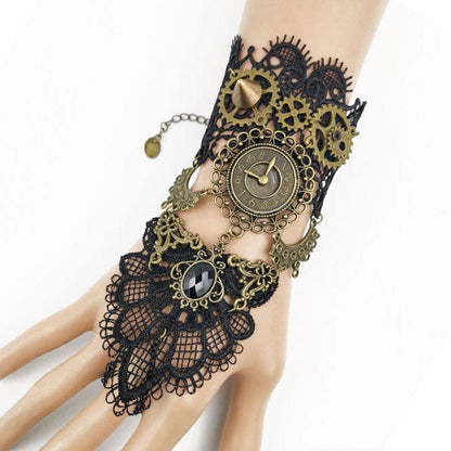 Timekeeper Clockwork Wrist Gloves