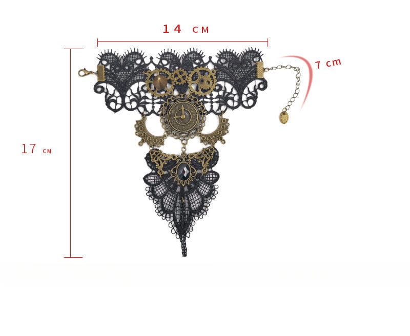 Timekeeper Clockwork Wrist Gloves