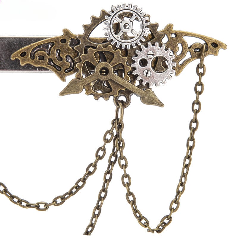 Chain Reaction Gear Hair Clip