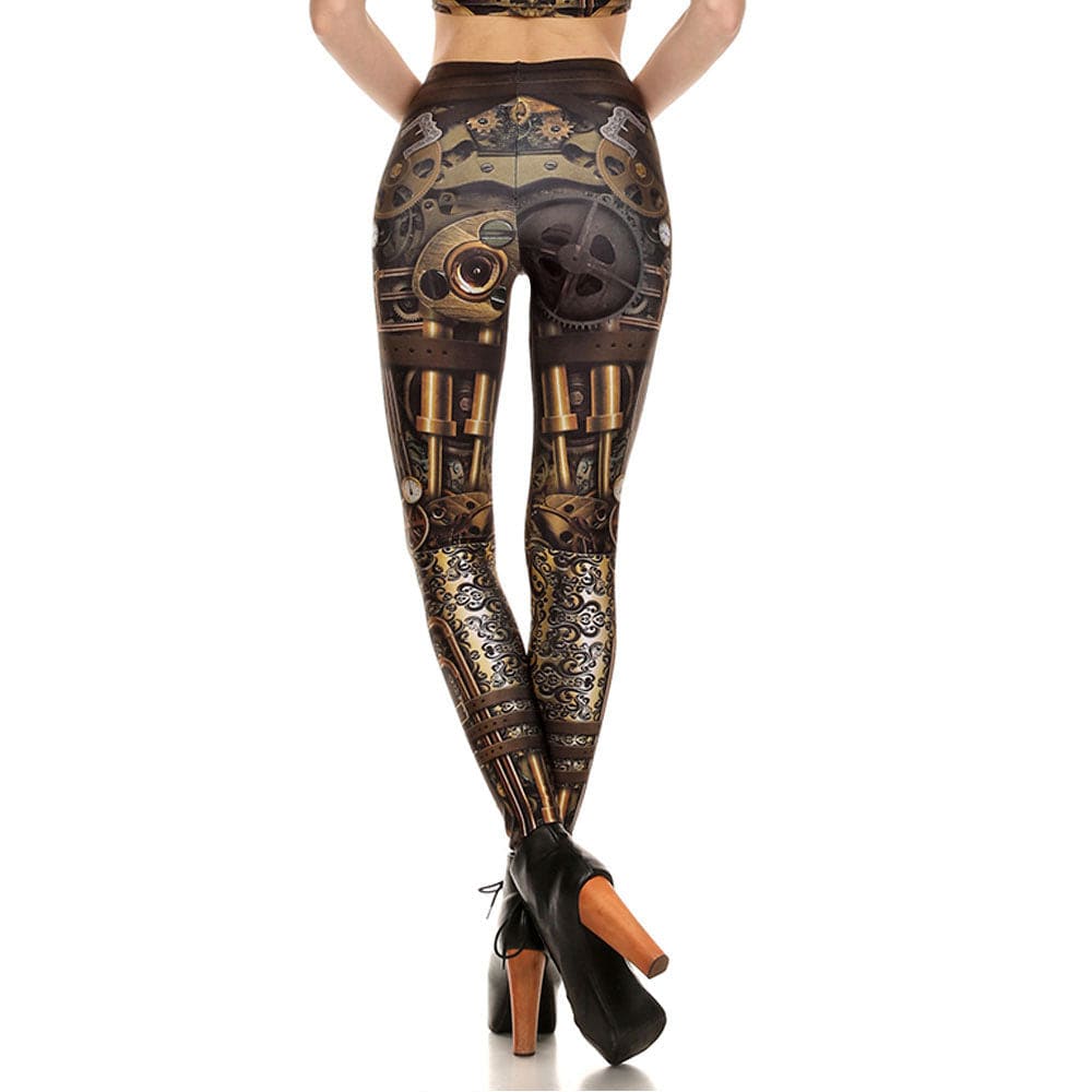 Mechanical Muse Steampunk Leggings