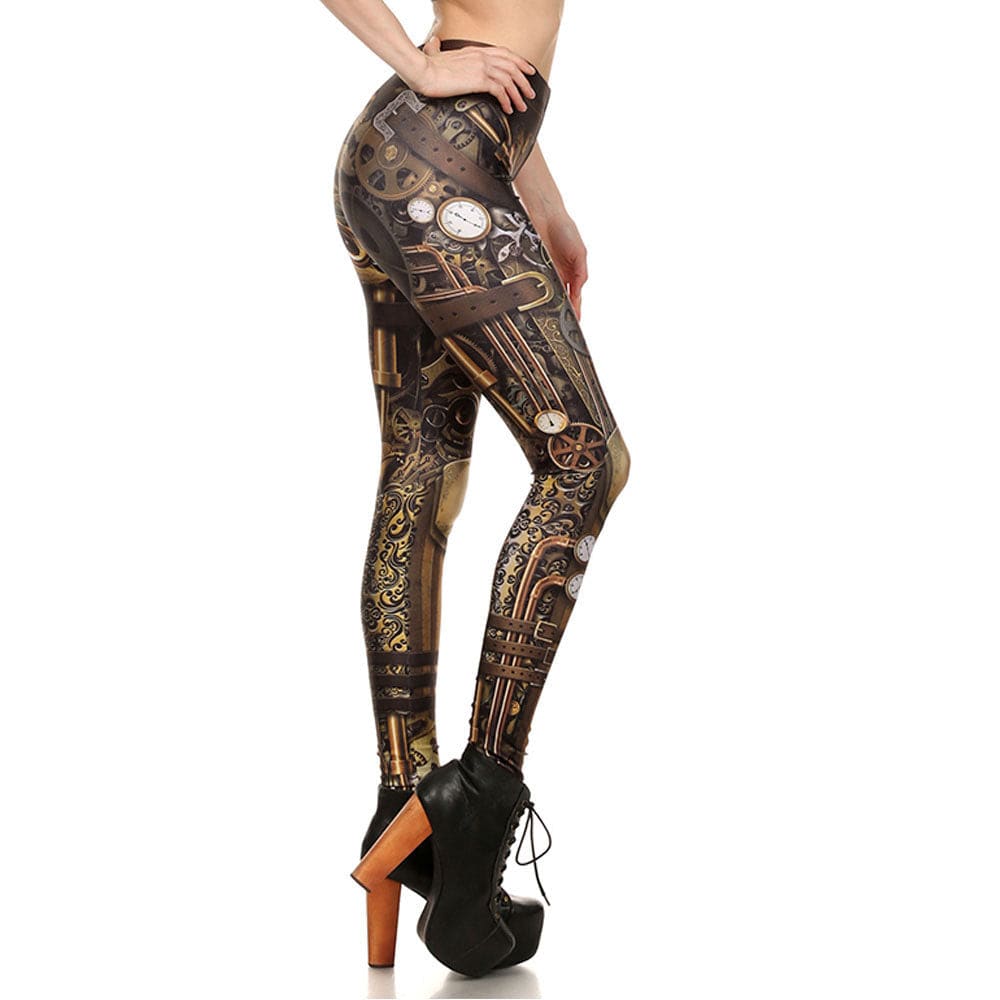 Mechanical Muse Steampunk Leggings