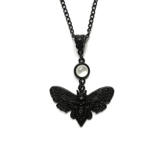 Night Garden Hawkmoth Necklace