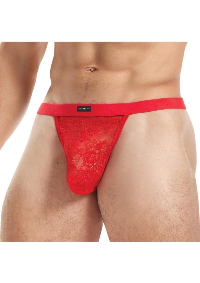 Lace King Lace G-String - Shadow Threadz Crypt