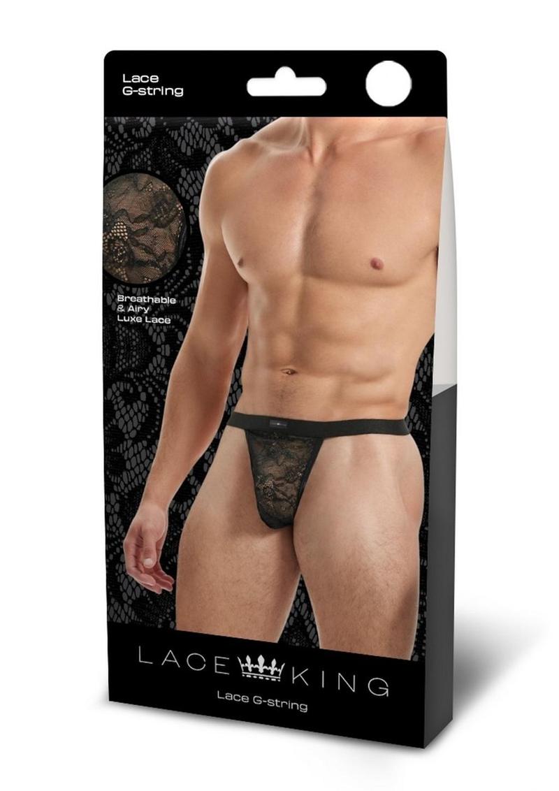 Lace King Lace G-String - Shadow Threadz Crypt