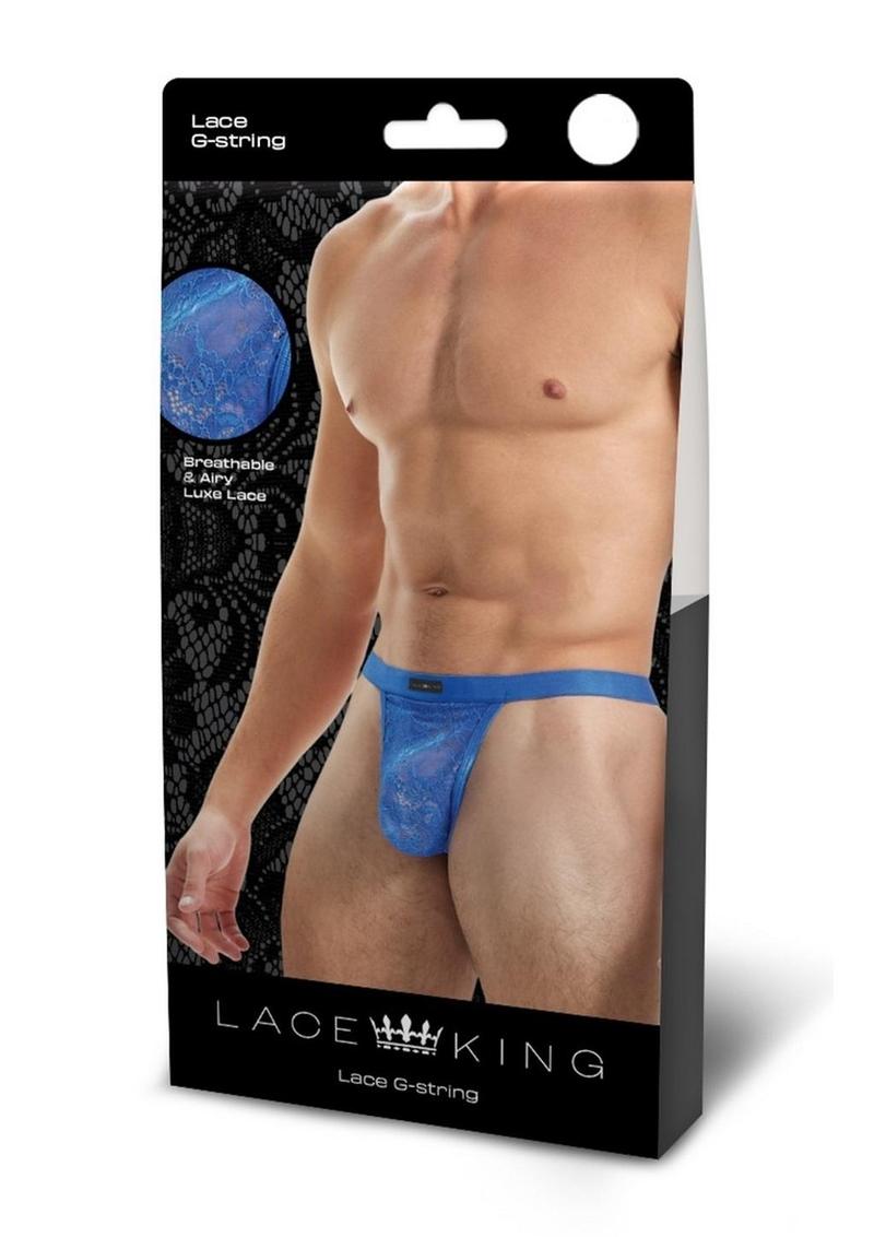 Lace King Lace G-String - Shadow Threadz Crypt