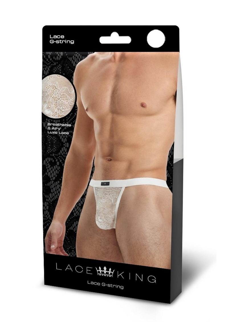 Lace King Lace G-String - Shadow Threadz Crypt
