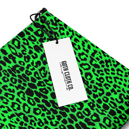 Lime Leopard Crossbody Bag