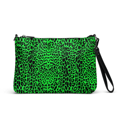 Lime Leopard Crossbody Bag