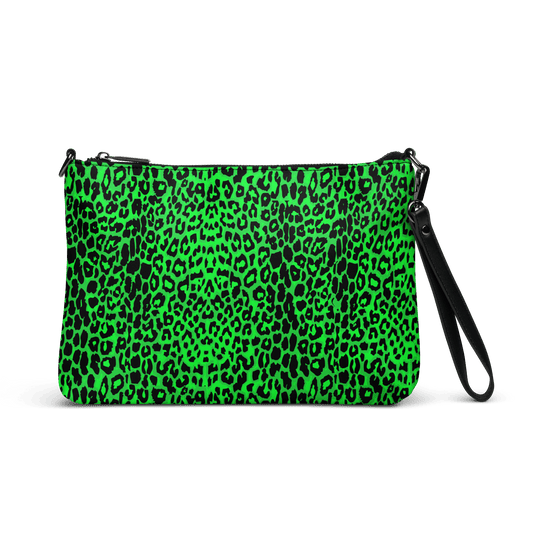 Lime Leopard Crossbody Bag