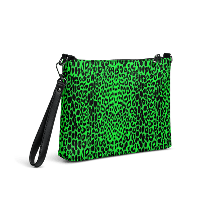 Lime Leopard Crossbody Bag