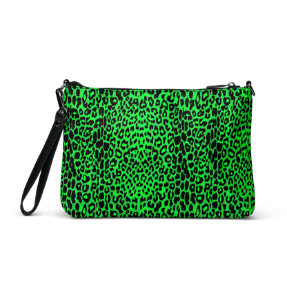 Lime Leopard Crossbody Bag