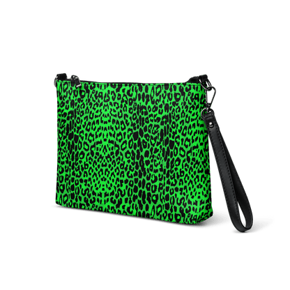Lime Leopard Crossbody Bag