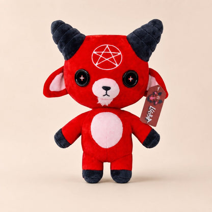 Lucibaa Demon Goat Plushie – PRE-ORDER (Ships Late October)