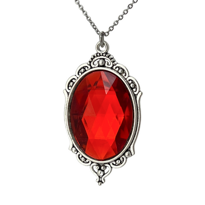 Vampire Blood Red Necklace Gothic Lolita Victorian Dark Romantic Jewelry