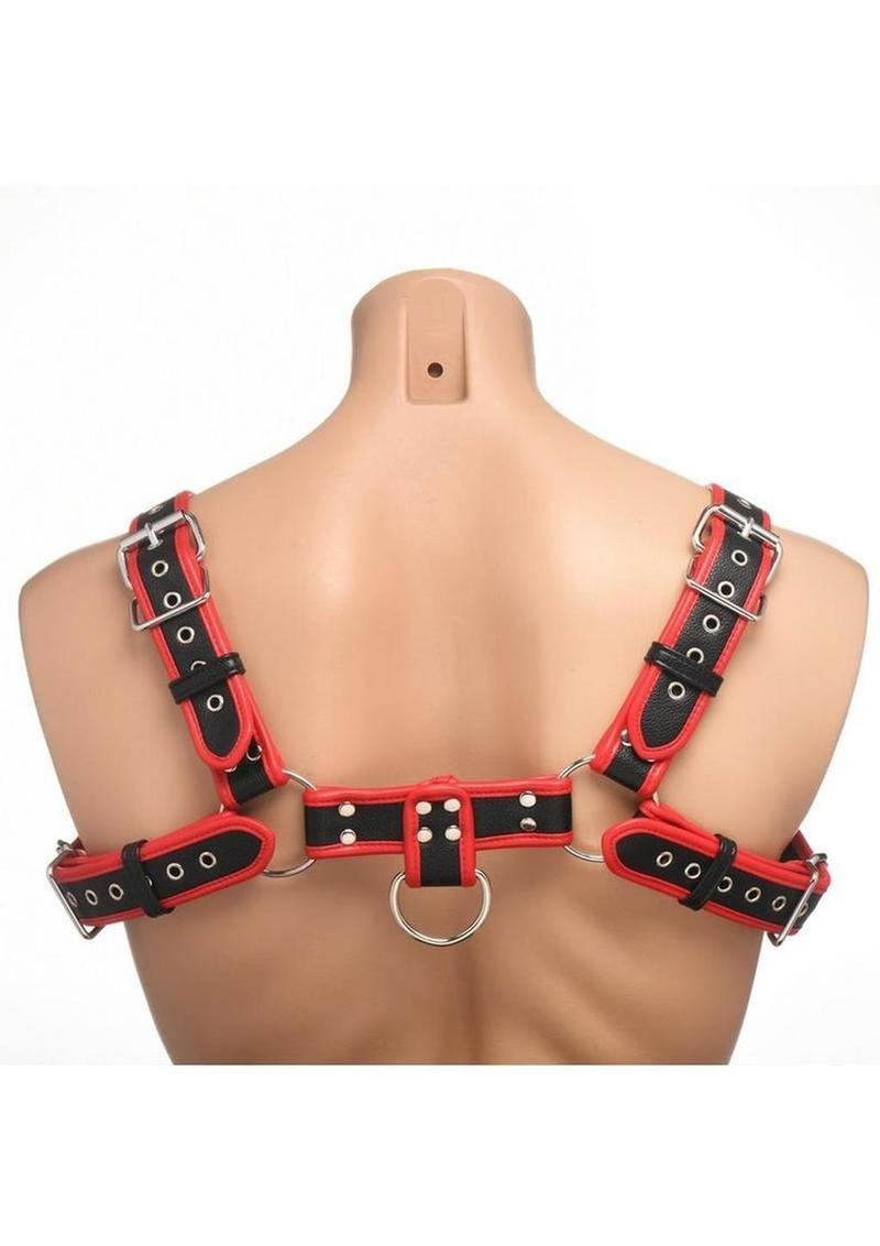 Master Series Bulldog Pup Harness - Shadow Threadz Crypt