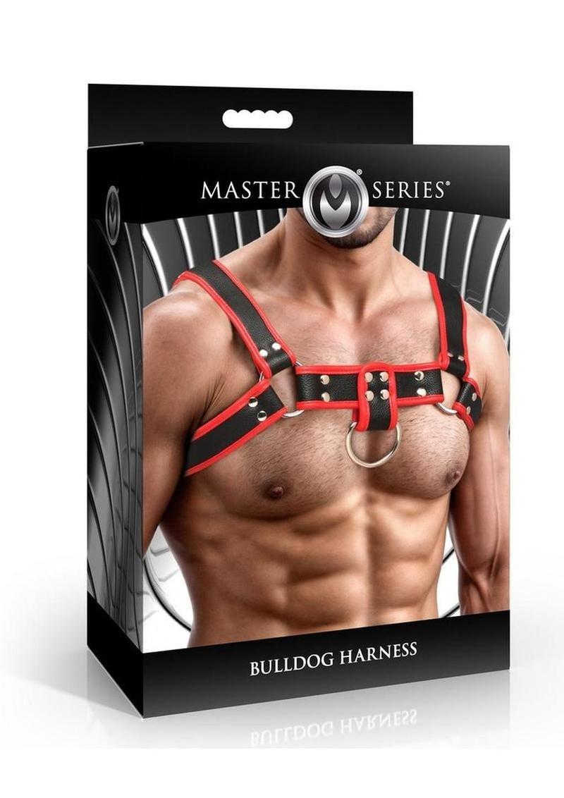 Master Series Bulldog Pup Harness - Shadow Threadz Crypt