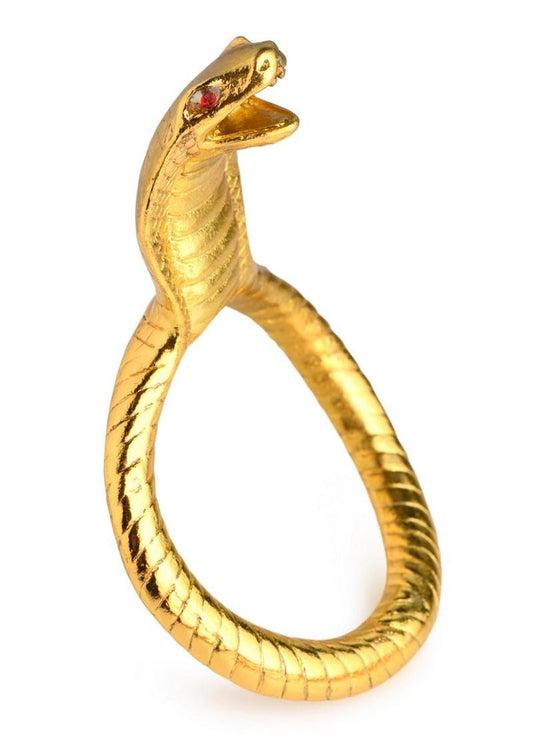 Cobra King Golden Metal C-Ring - Shadow Threadz Crypt