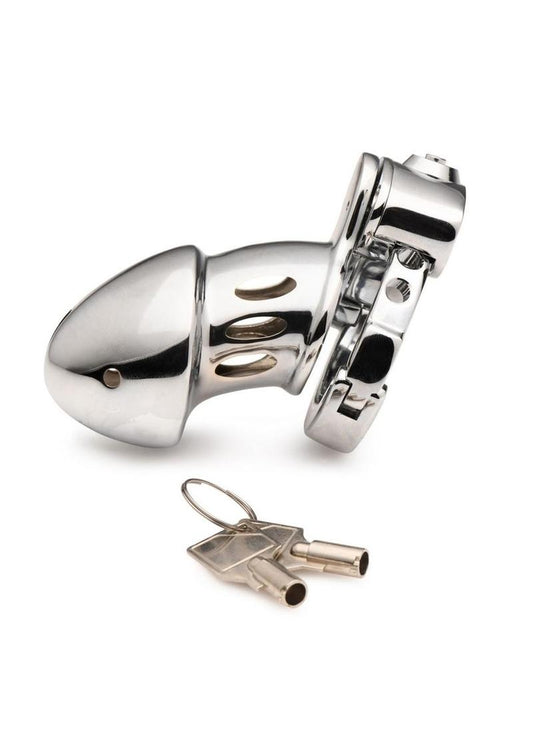 Cock Cuff Snap-On Chastity Cage - Shadow Threadz Crypt