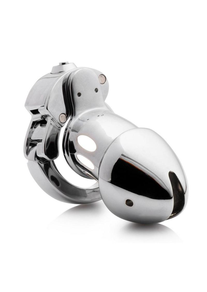 Cock Cuff Snap-On Chastity Cage - Shadow Threadz Crypt