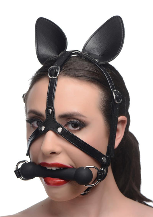 Dark Horse Pony Silicone Bit - Shadow Threadz Crypt