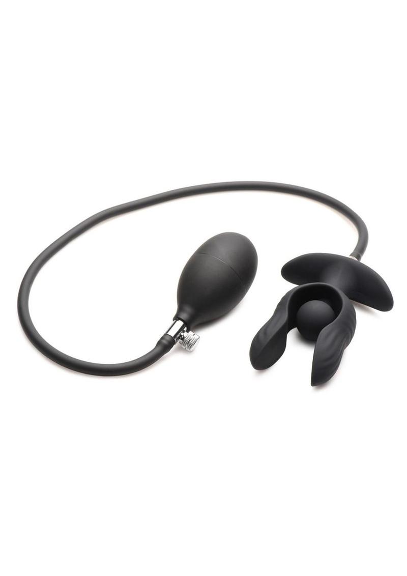 Dark Pearl Inflatable Vibe Butt Plug - Shadow Threadz Crypt