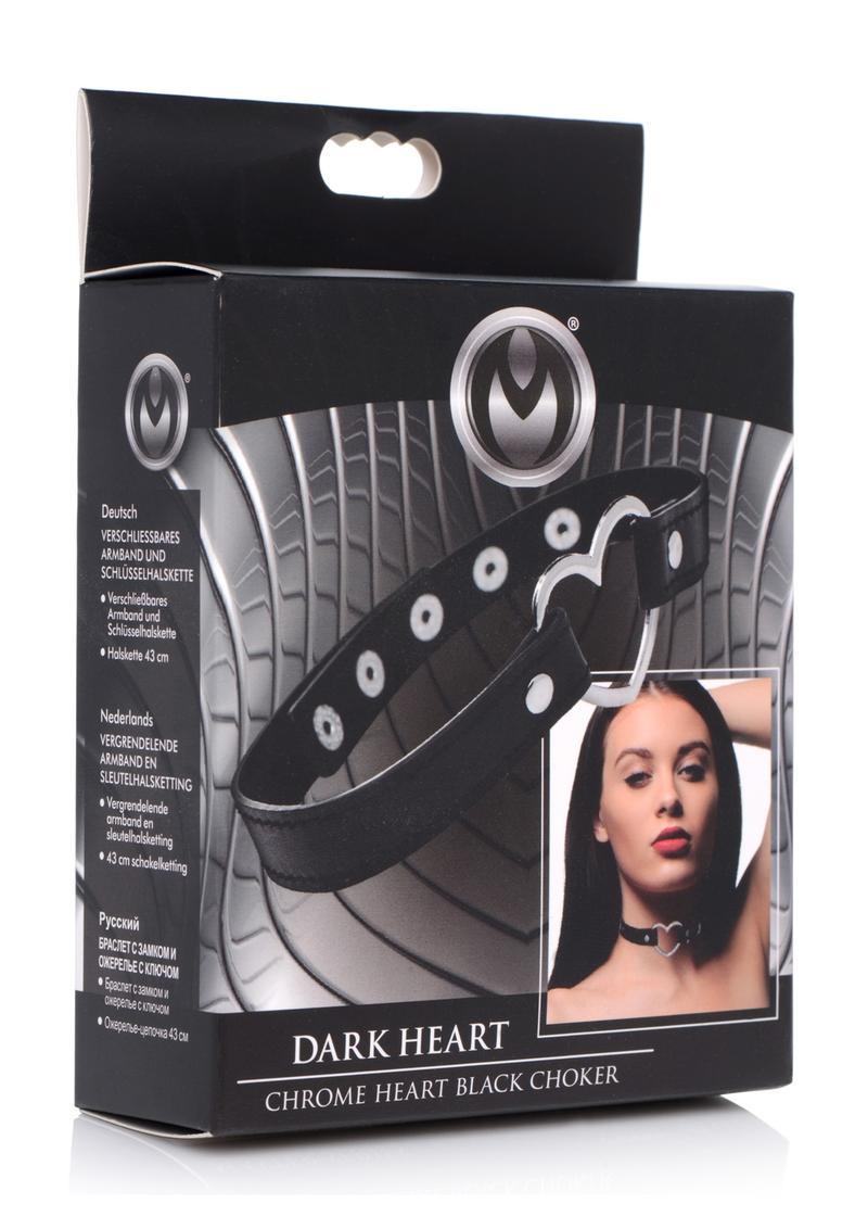 Sweet & Naughty Heart Collar - Shadow Threadz Crypt