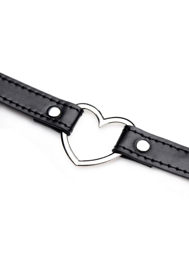 Sweet & Naughty Heart Collar - Shadow Threadz Crypt