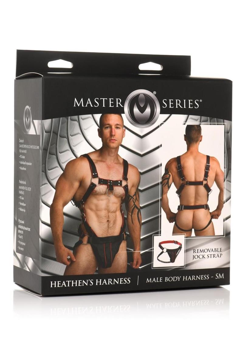 Master Series Harness Male Body Harness - Shadow Threadz Crypt