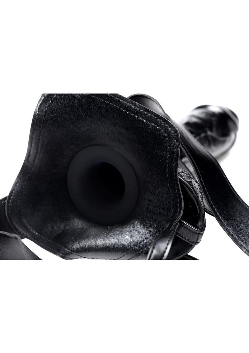 Infiltrator Hollow Strap-On + 10in Dildo - Shadow Threadz Crypt