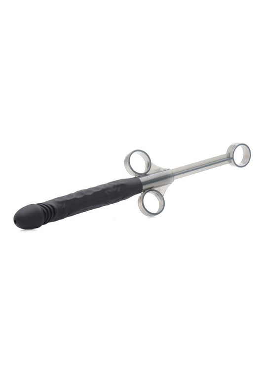 Jizz Shooter Silicone Lube Launcher - Shadow Threadz Crypt